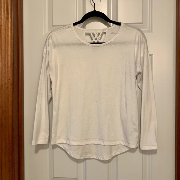 Old Navy Softest Long Sleeve Tee- Criss Cross Back - Picture 1 of 3
